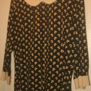 Orla Kiely Sweet Dress with Peter Pan Collar  Size 14